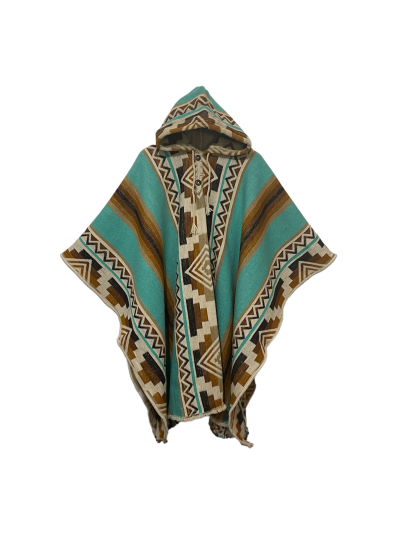 Poncho Style Mapuche made in Ecuador by Milmarte