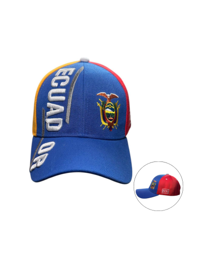 ECUADOR Embroidered Cap